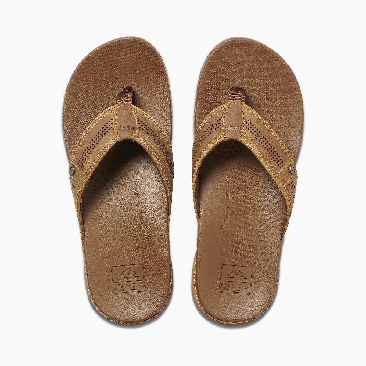 REEF CUSHION LUX SANDAL - TOFFEE
