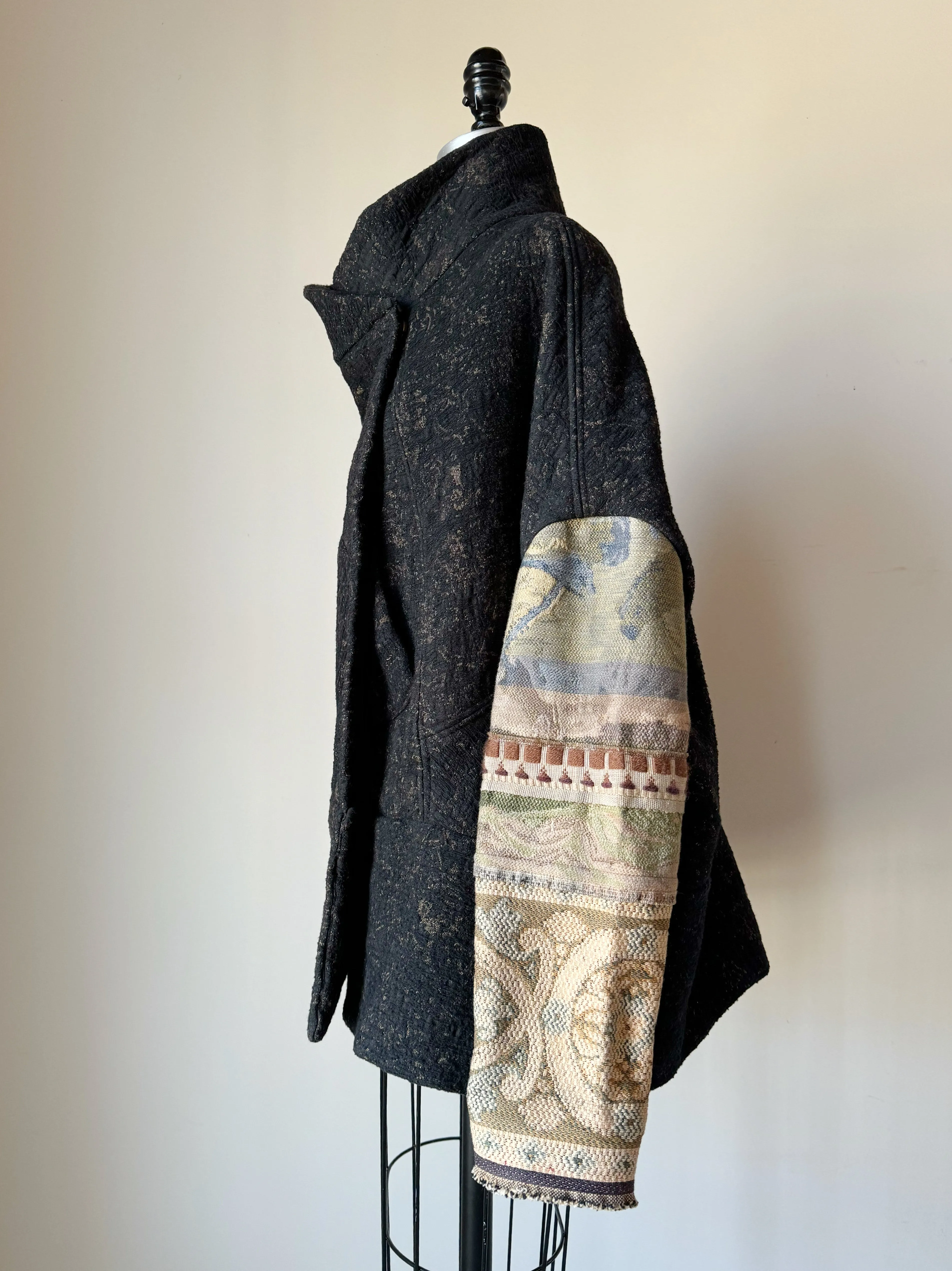 reverse tapestry sleeve cocoon