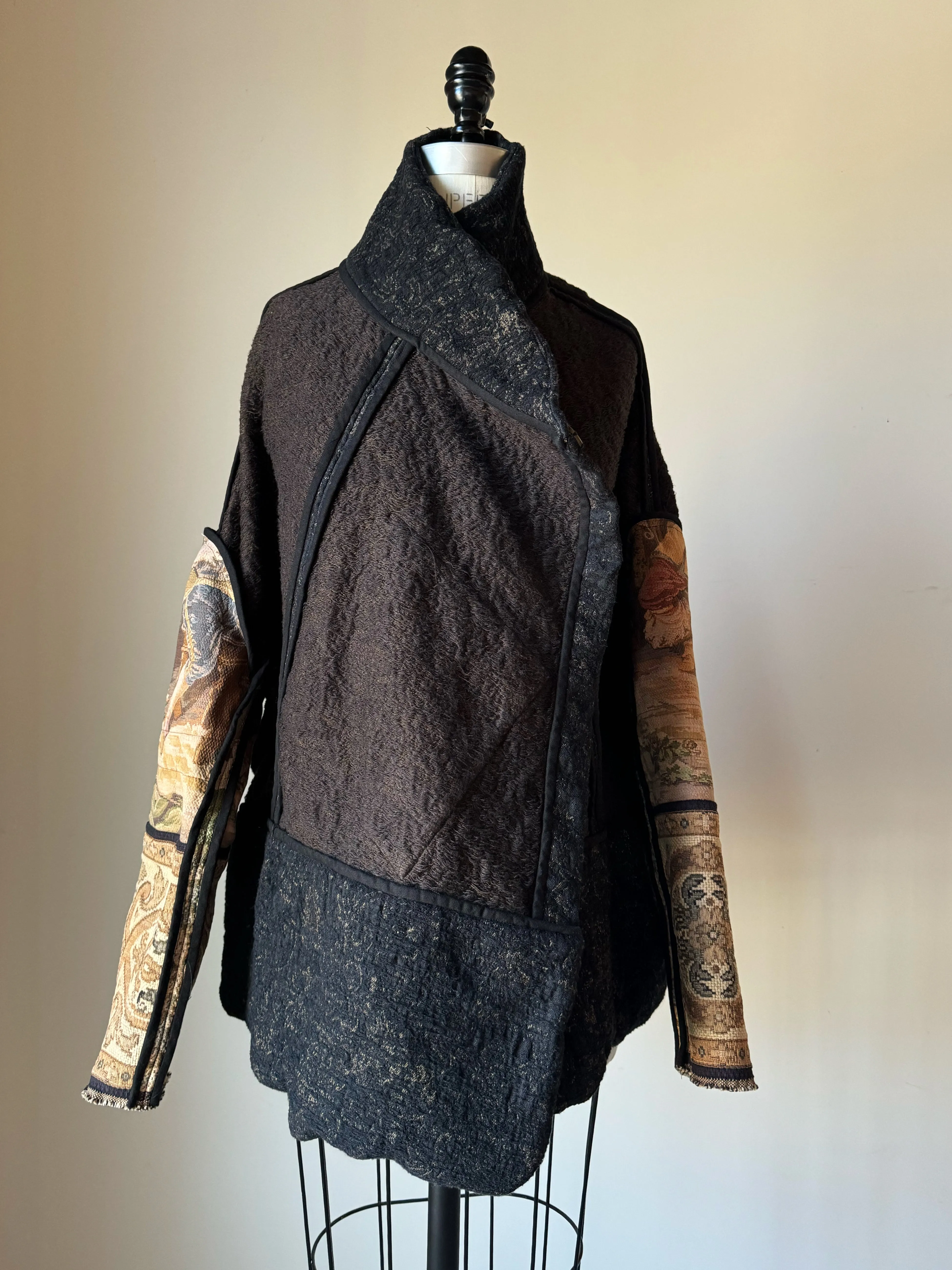 reverse tapestry sleeve cocoon