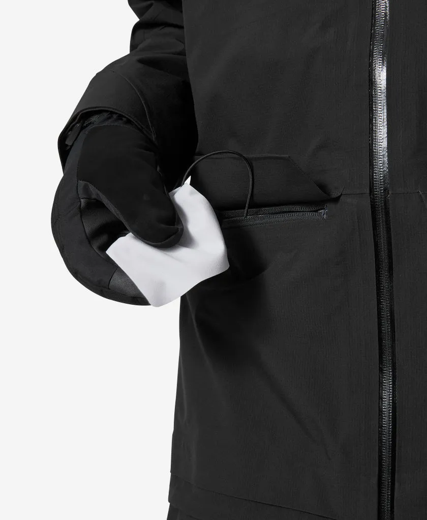 RIDGE INFINITY SHELL JACKET, Black