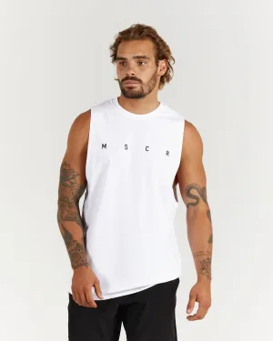 ROCKY MUSCLE TANK - WHITE