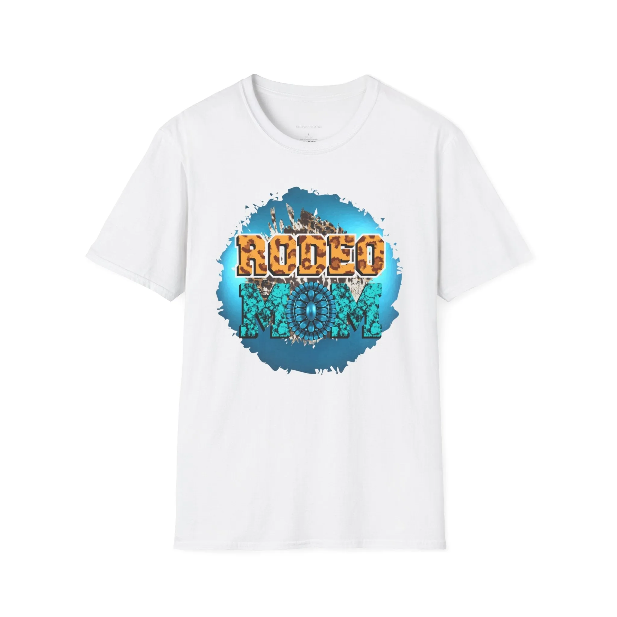 Rodeo Mom, Rodeo Tee, Rodeo Shirt, Softstyle T-Shirt
