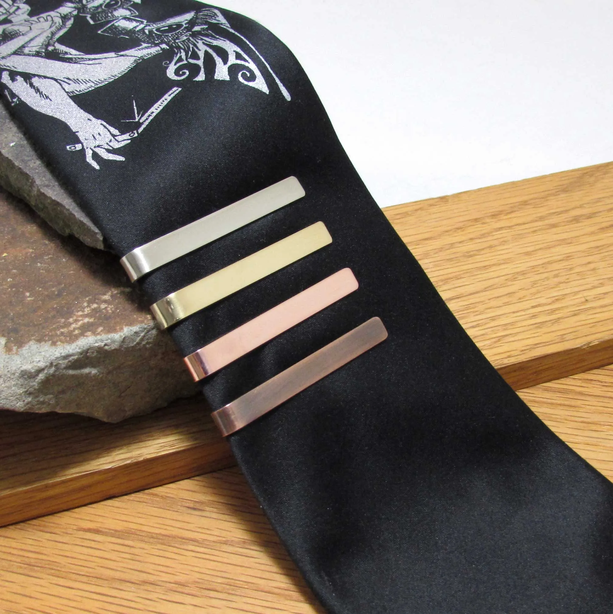 Satin Finish Tie Bar