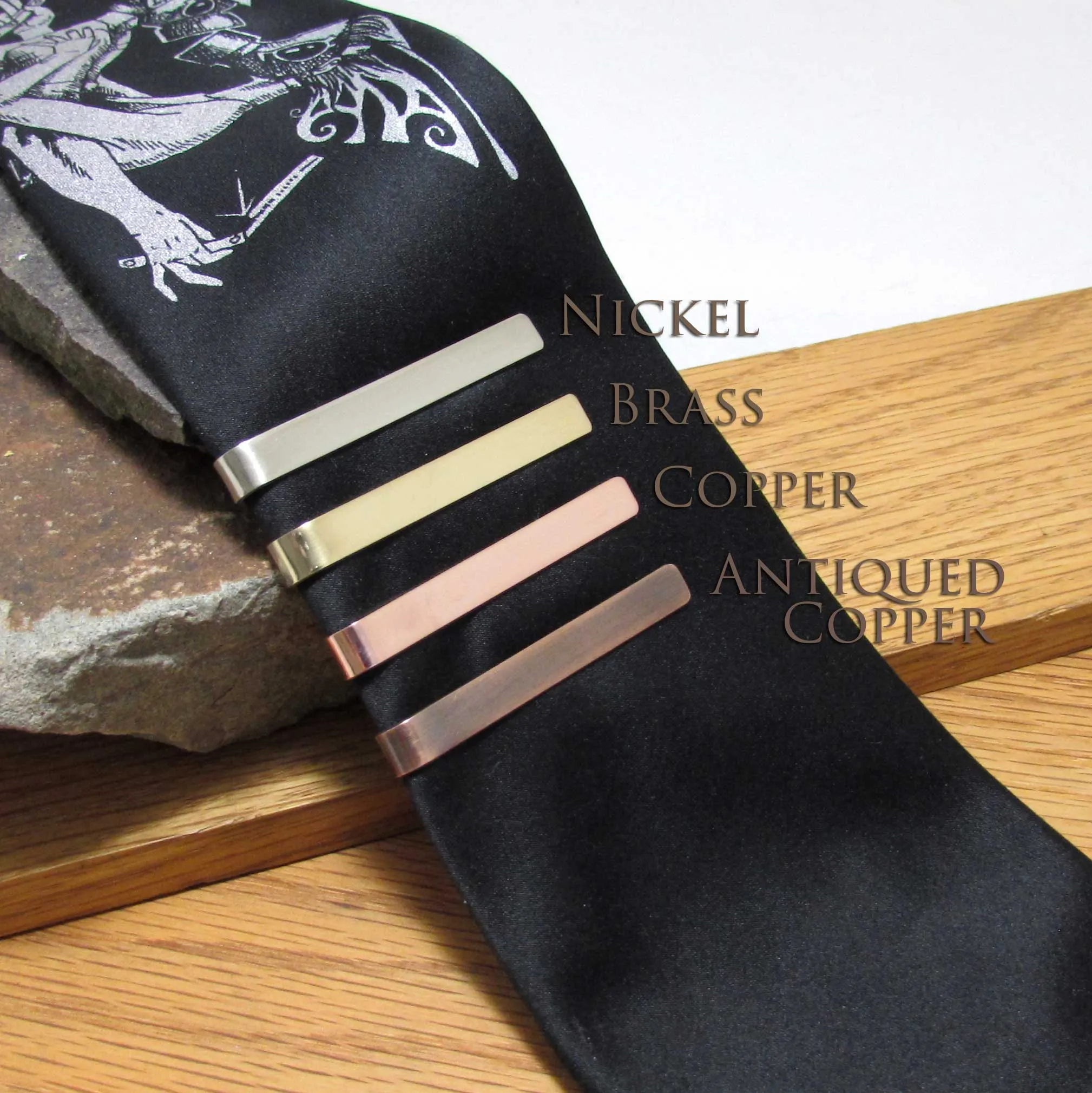Satin Finish Tie Bar