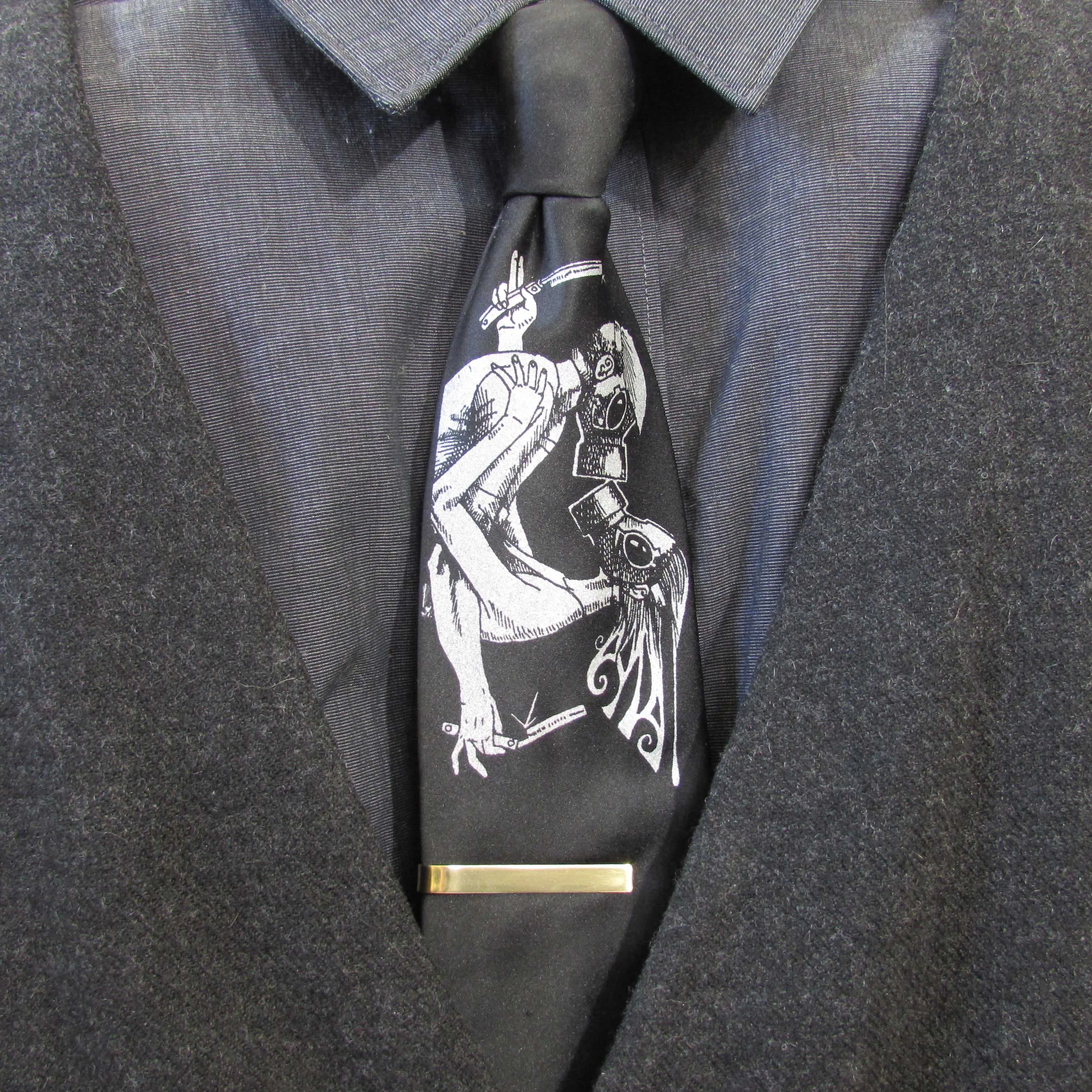 Satin Finish Tie Bar