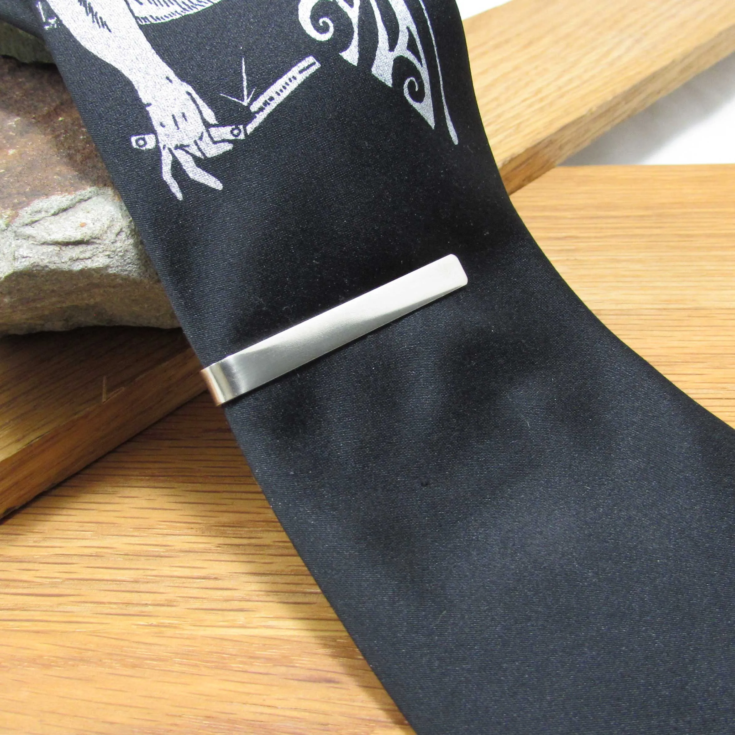 Satin Finish Tie Bar