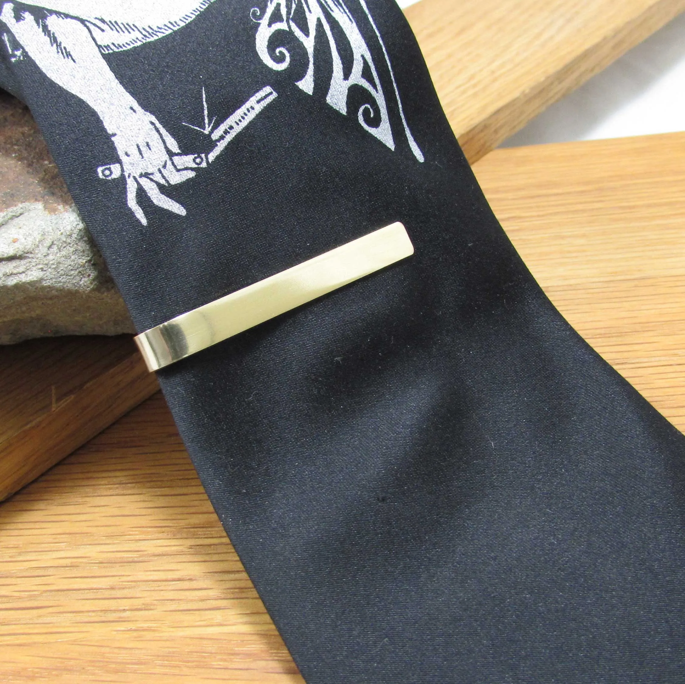 Satin Finish Tie Bar