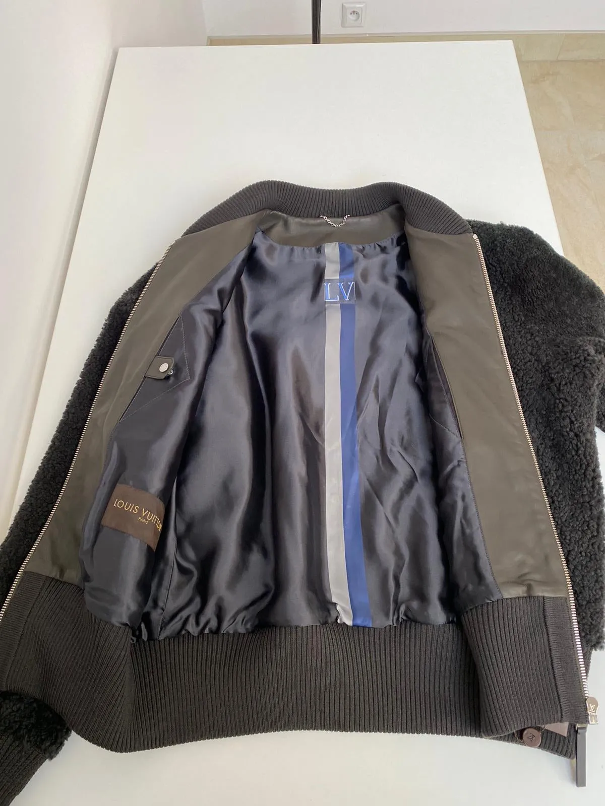 Shearling Bomber