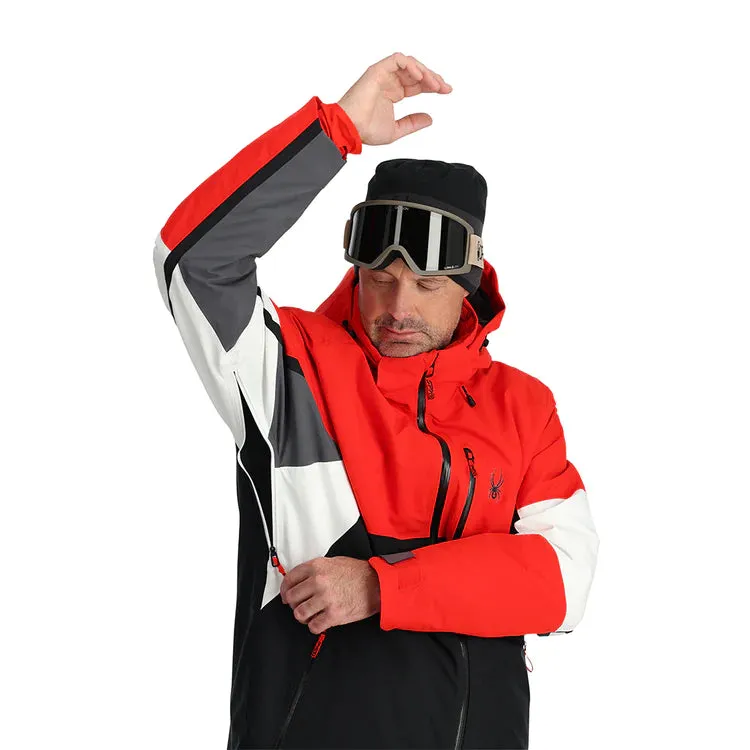 Spyder Epiphany Jacket Mens Volcano