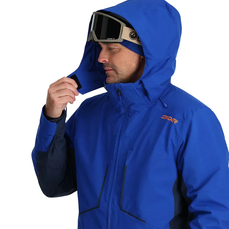 Spyder Primer Jacket Mens Electric Blue