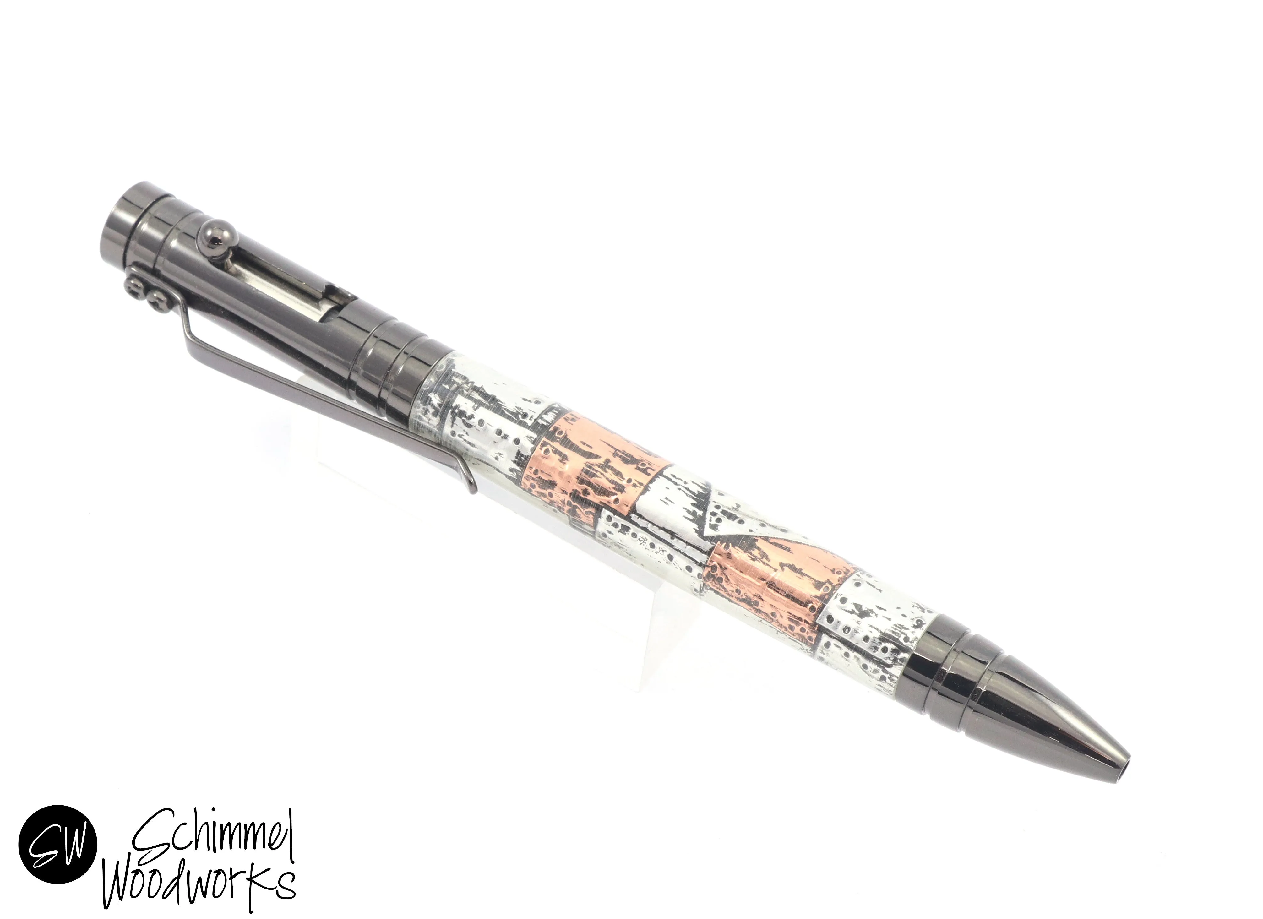 Steampunk Bolt Action Pen - multiple finishes available