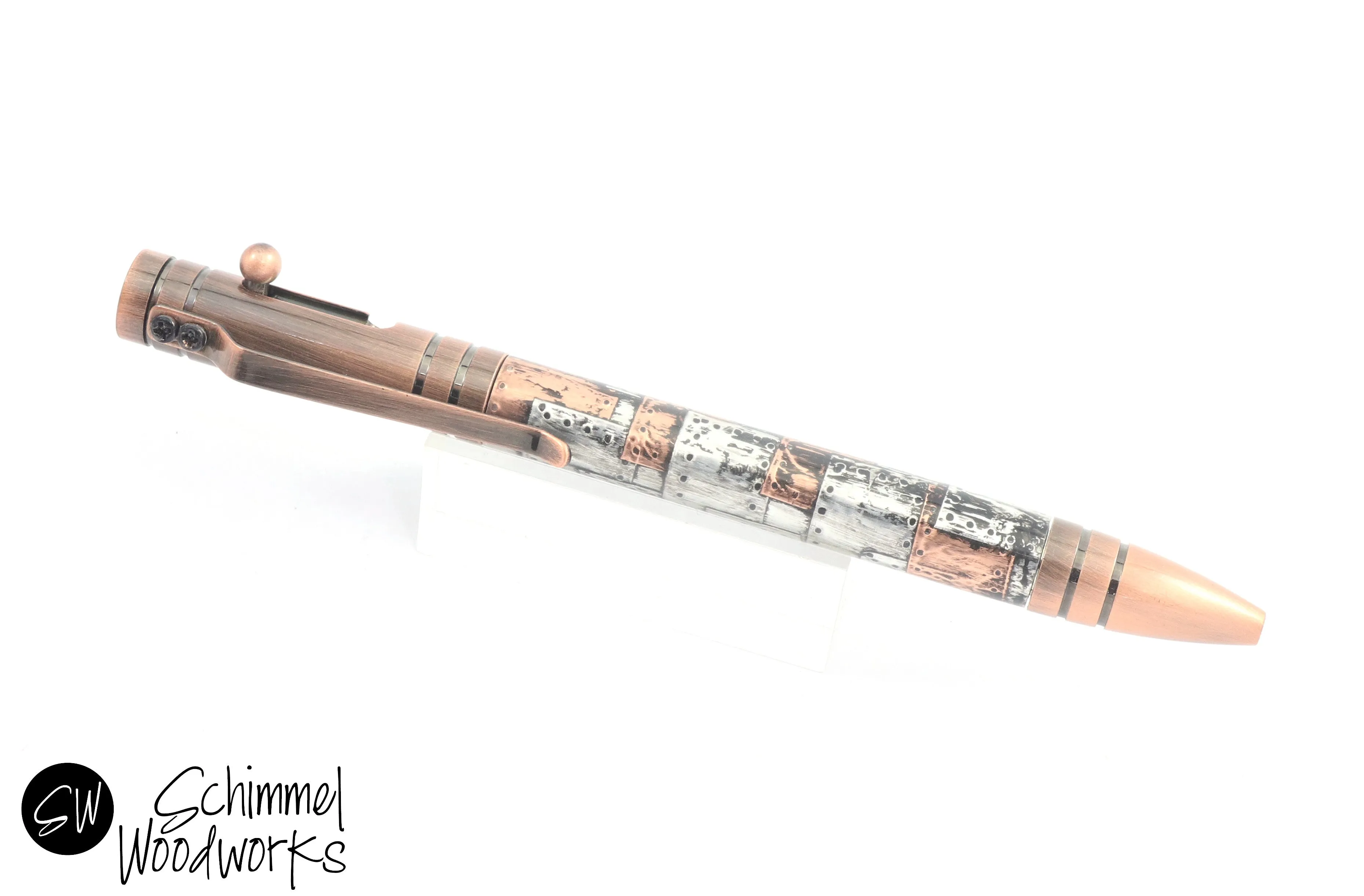 Steampunk Bolt Action Pen - multiple finishes available