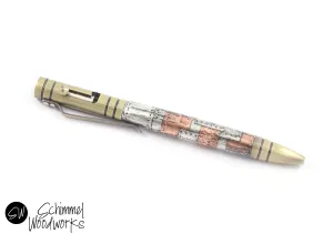 Steampunk Bolt Action Pen - multiple finishes available