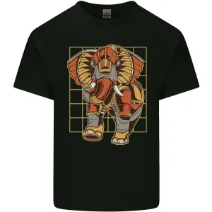 Steampunk Elephant Mens Light Cotton T-Shirt