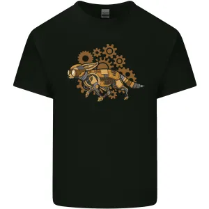 Steampunk Fox Mens Light Cotton T-Shirt