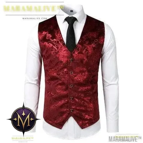 Steampunk Gold Vest for Grooms for Blingin' Wedding Day