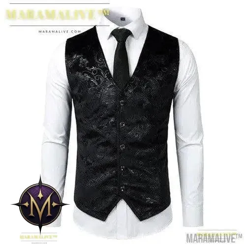 Steampunk Gold Vest for Grooms for Blingin' Wedding Day