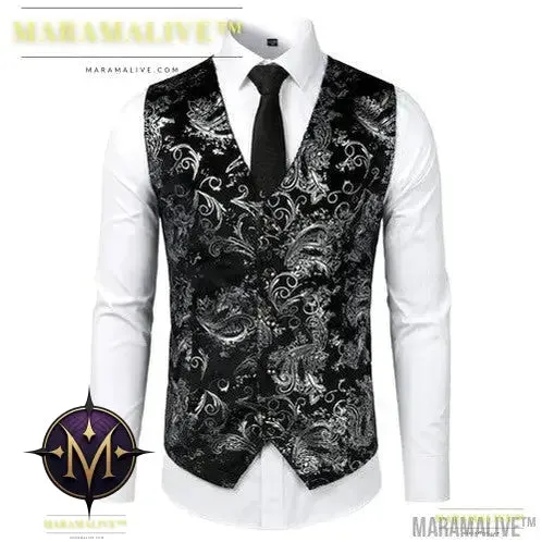 Steampunk Gold Vest for Grooms for Blingin' Wedding Day