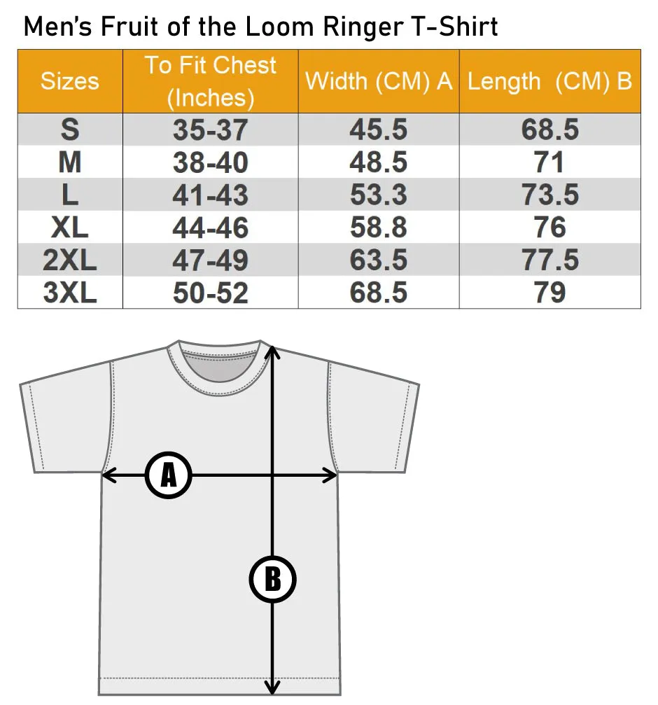 Steampunk Skull Pirate Mens Ringer T-Shirt FotL