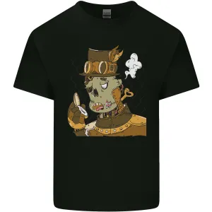 Steampunk Zombie Halloween Mens Light Cotton T-Shirt