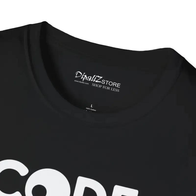 Stylish Programmer Tee Code Eat Sleep Repeat