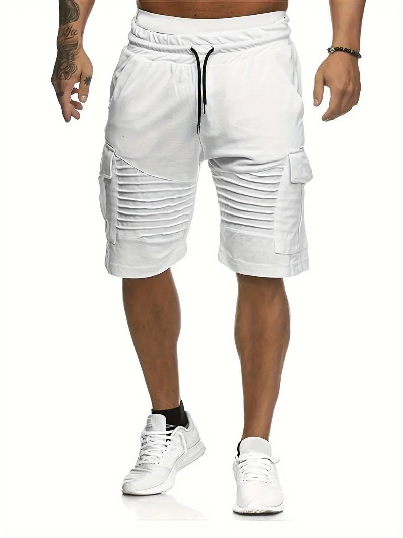 Summer casual shorts by Alexander with flap pockets