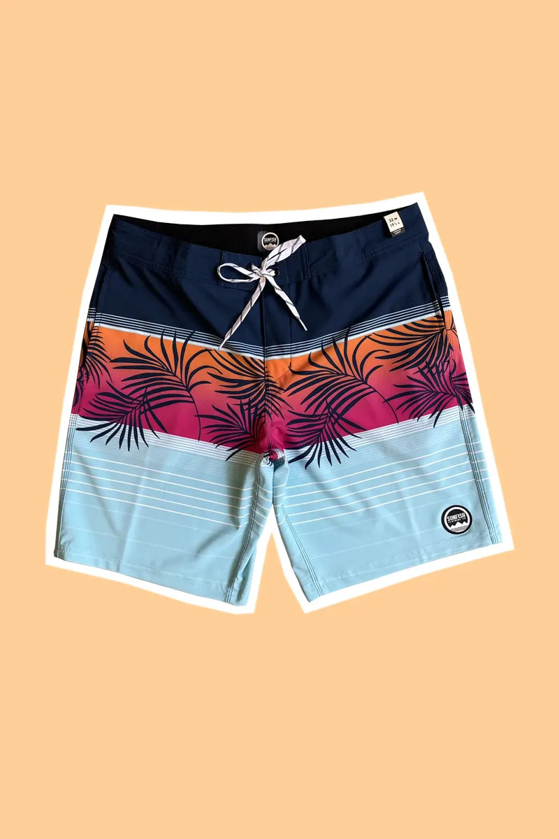 Sunset Row Boardies
