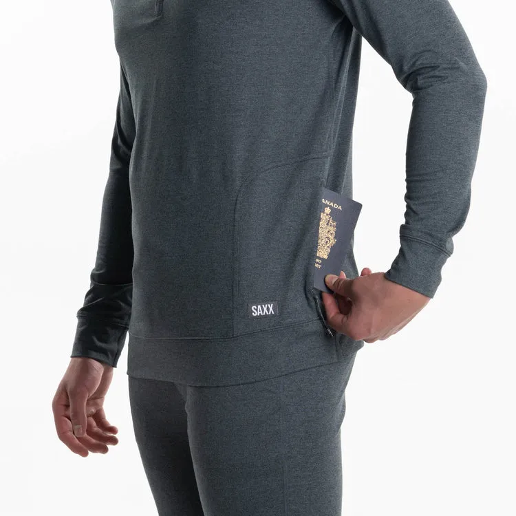 SXLZ74- Saxx PEAKDAZE CASUAL SPORT Long Sleeve 1/2 Zip- TUH//MDH