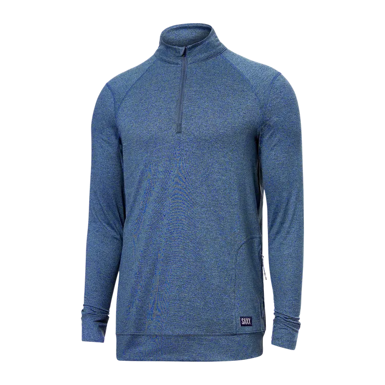 SXLZ74- Saxx PEAKDAZE CASUAL SPORT Long Sleeve 1/2 Zip- TUH//MDH