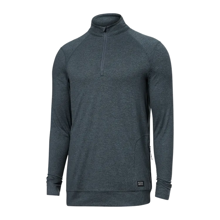 SXLZ74- Saxx PEAKDAZE CASUAL SPORT Long Sleeve 1/2 Zip- TUH//MDH