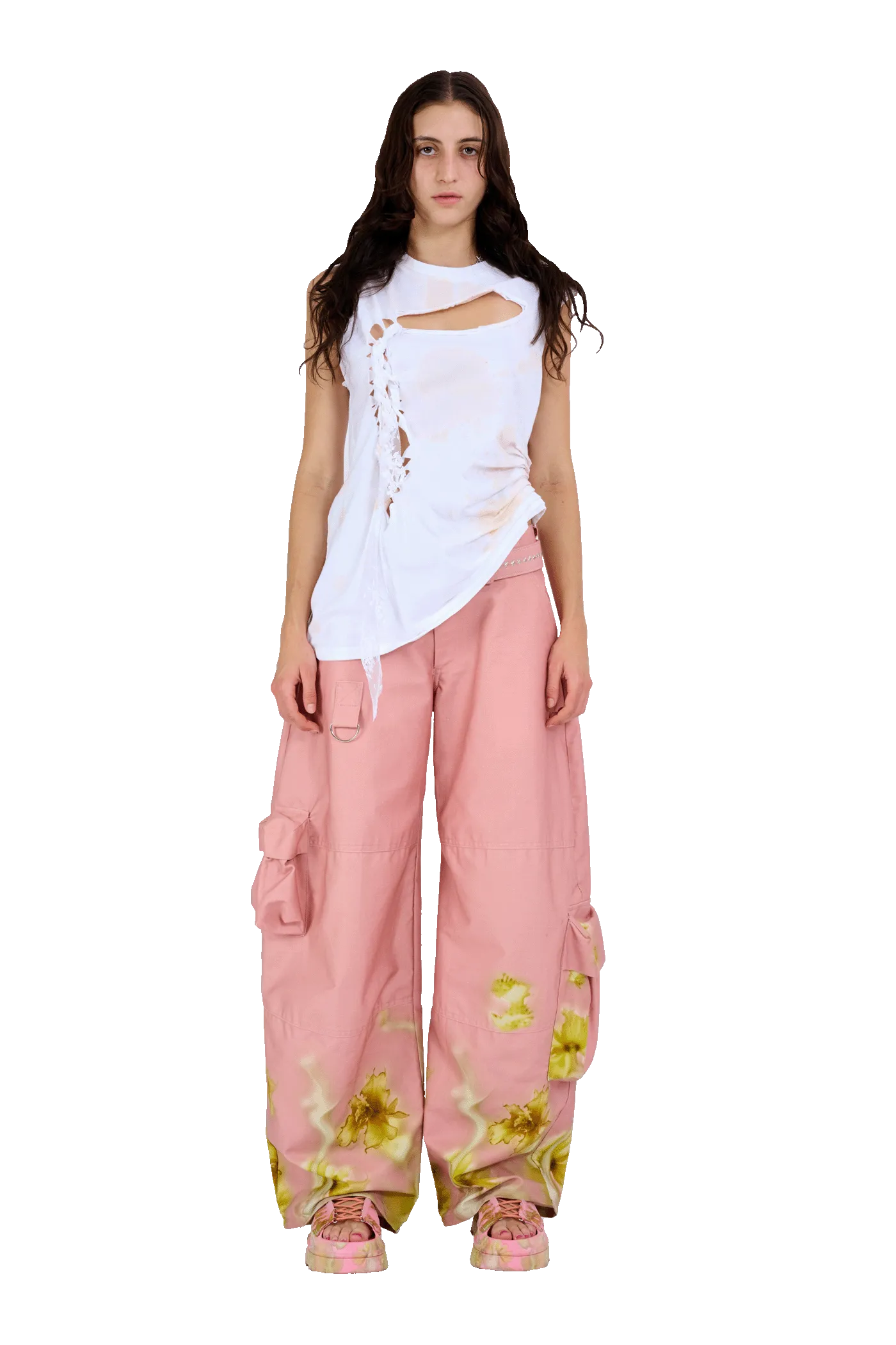 TEA STAINS NASH LACE TANK
