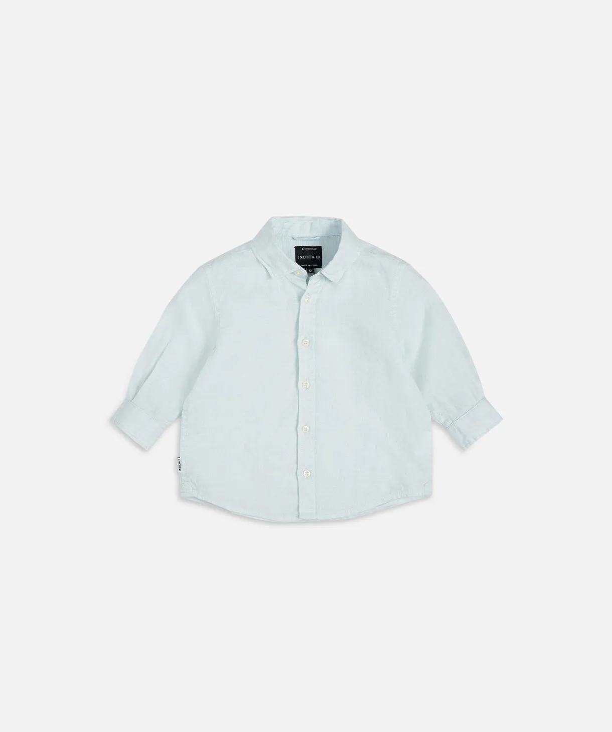 Tennyson Indie Shirt - Cyan