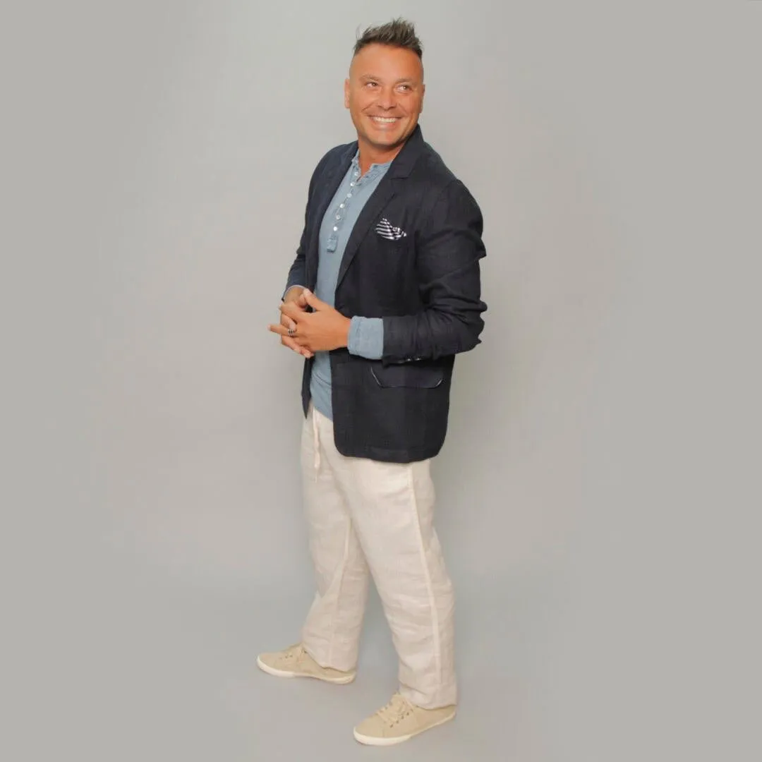 The Linen Blazer