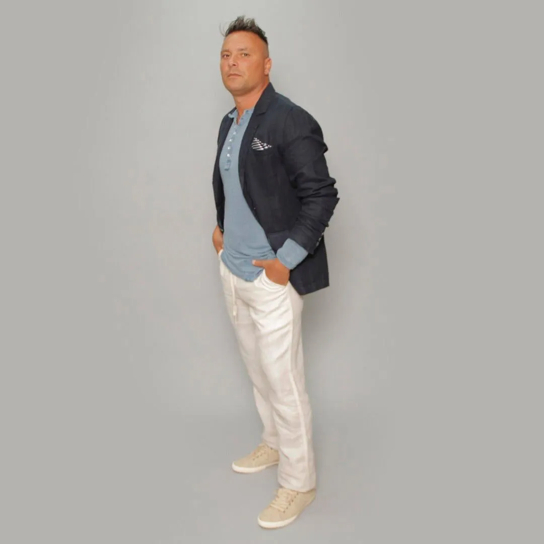 The Linen Blazer
