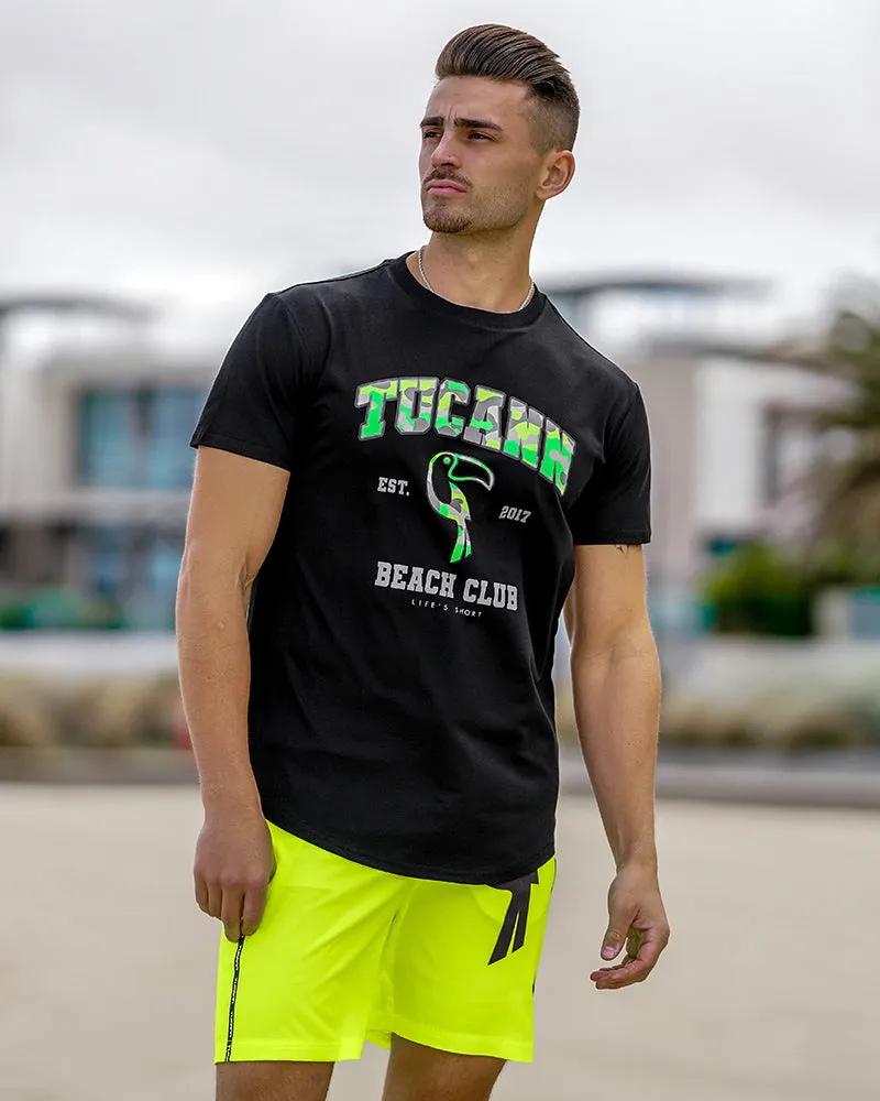 Tucann Beach Club T-Shirt - Black