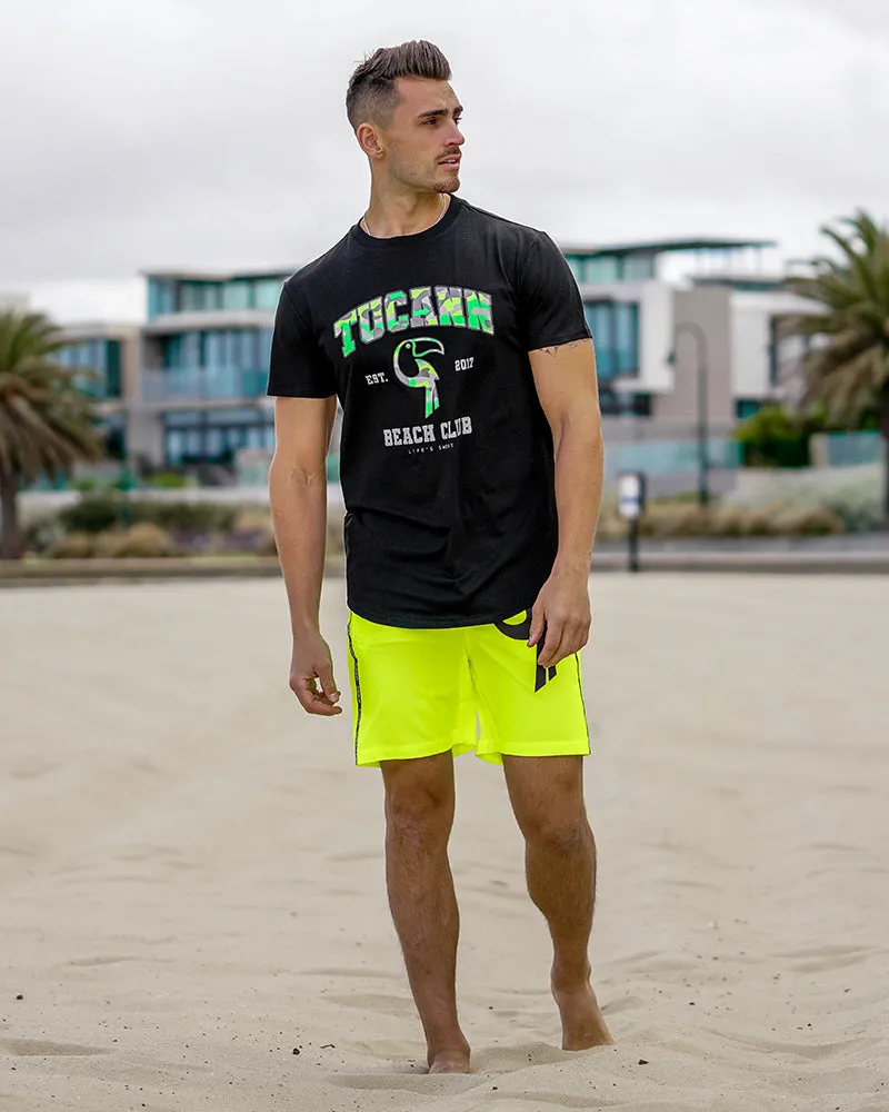 Tucann Beach Club T-Shirt - Black