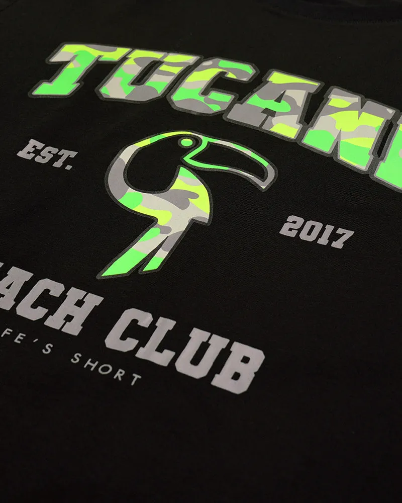 Tucann Beach Club T-Shirt - Black