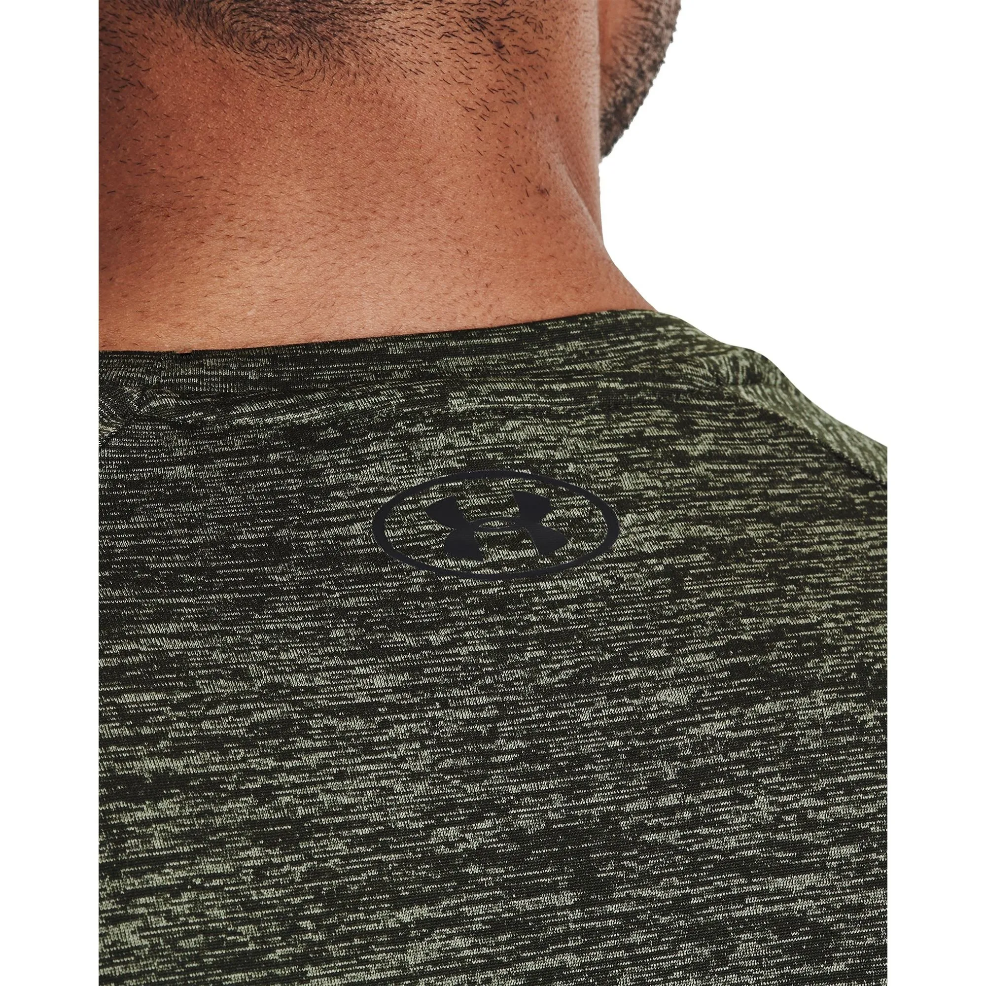 Under Armour Tech Short Sleeve Mens Training Top - Green