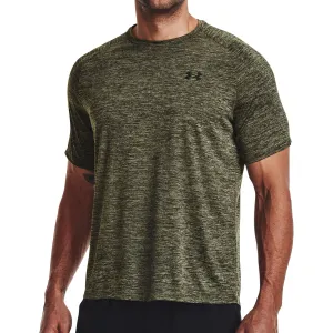 Under Armour Tech Short Sleeve Mens Training Top - Green
