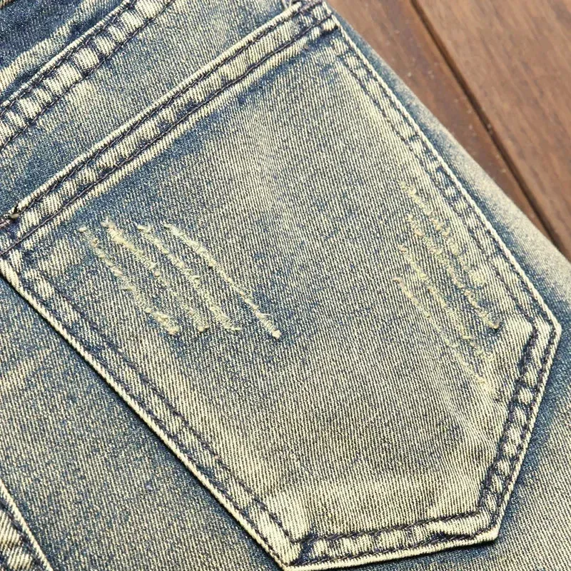 UrbanCowboy Sommer Jeans Shorts für Herren