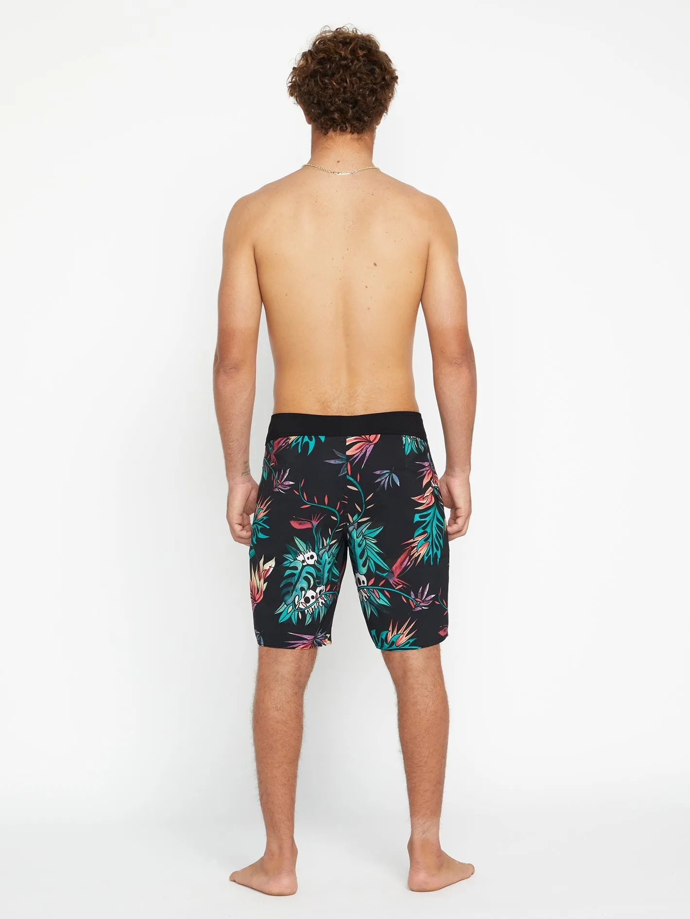V Ent Pepper Mod 19" Boardshort - BLACK