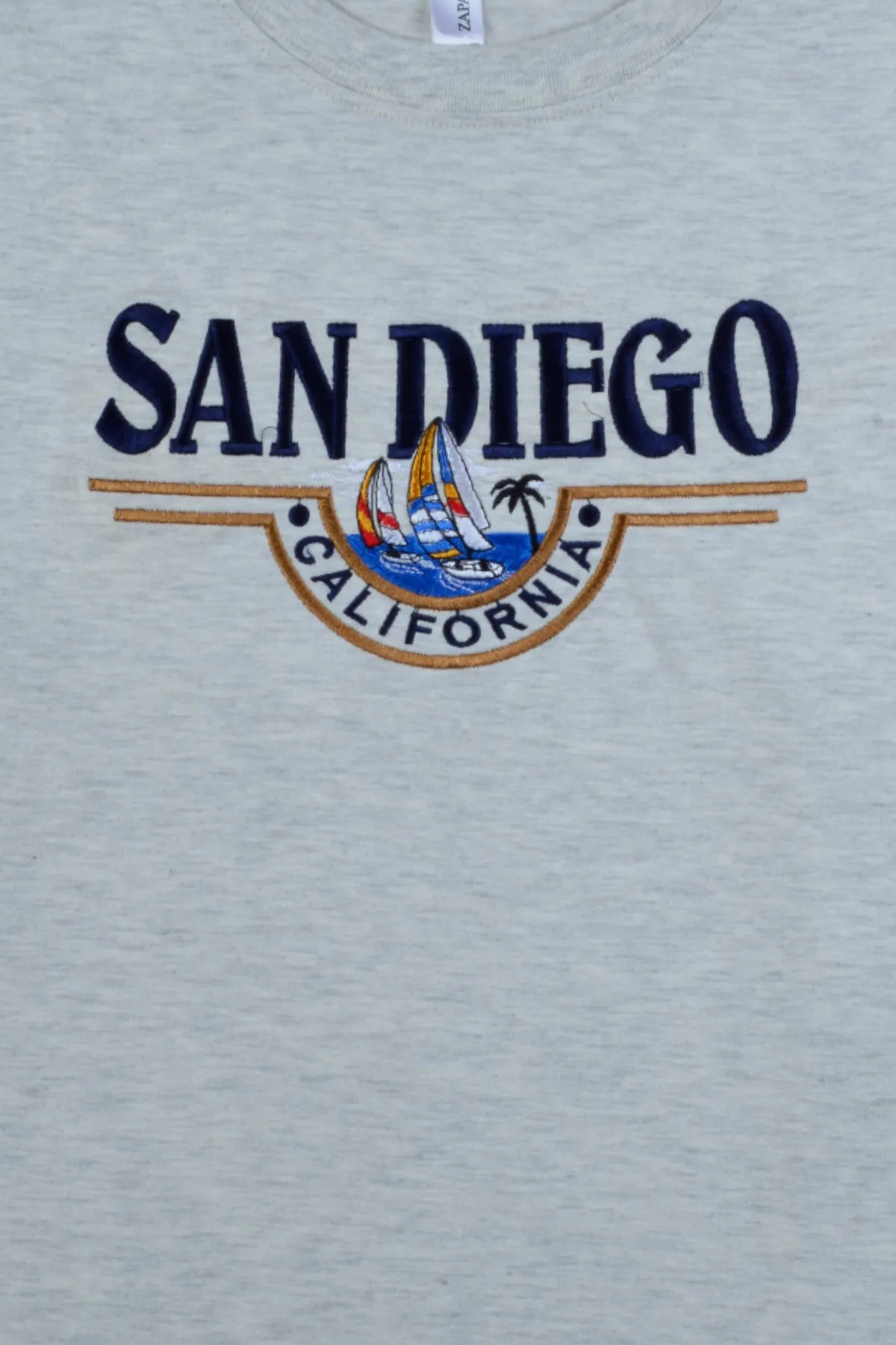 Vintage Embroidered, Nautical San Diego T-Shirt