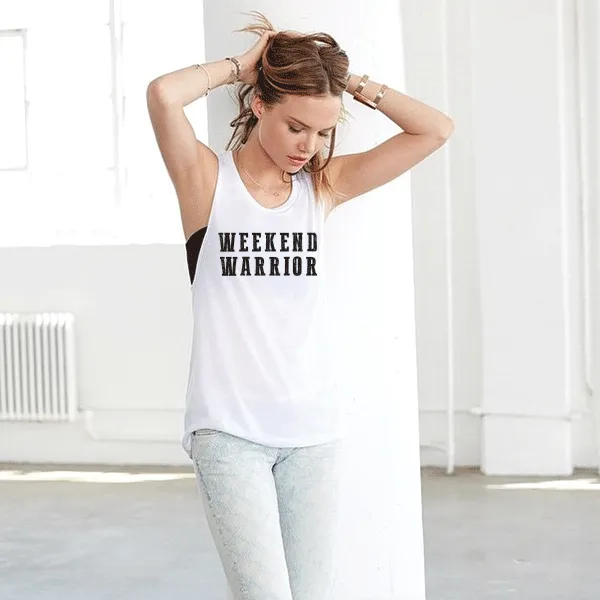 WEEKEND WARRIOR Brooke Muscle Tank