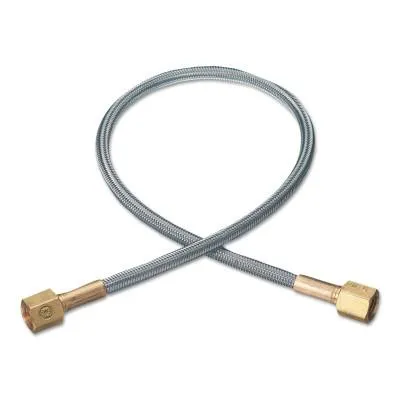 Western Enterprises Flexible Pigtails, 3,000 psi, Brass, Female, 18 in, PF-4-18