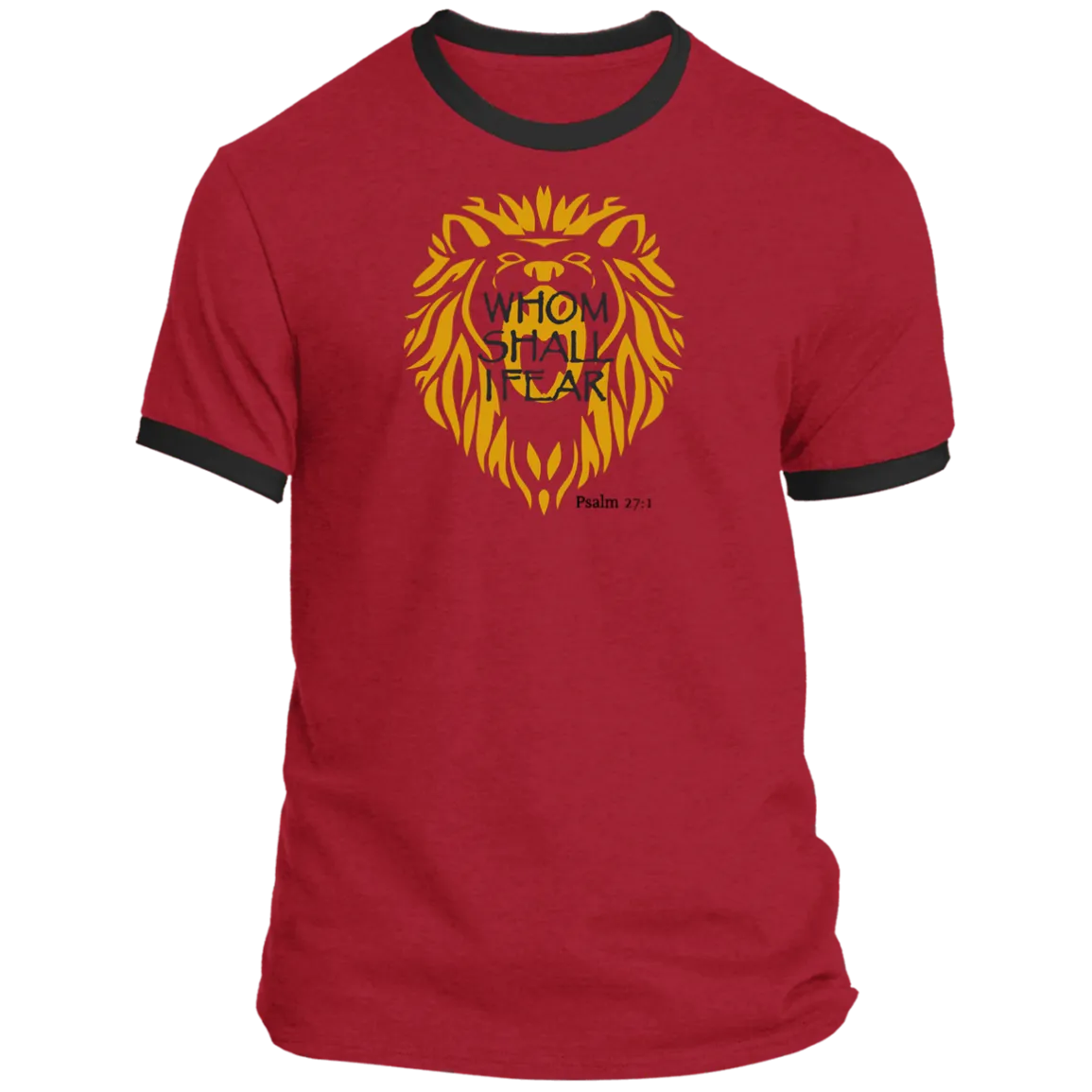 Whom Shall I Fear Men’s Ringer Tee