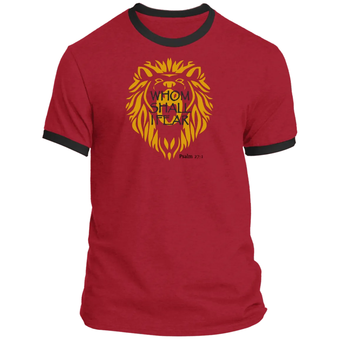 Whom Shall I Fear Men’s Ringer Tee