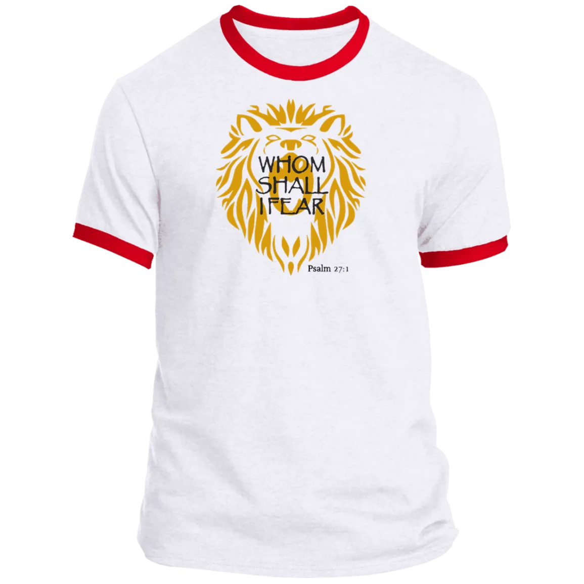 Whom Shall I Fear Men’s Ringer Tee
