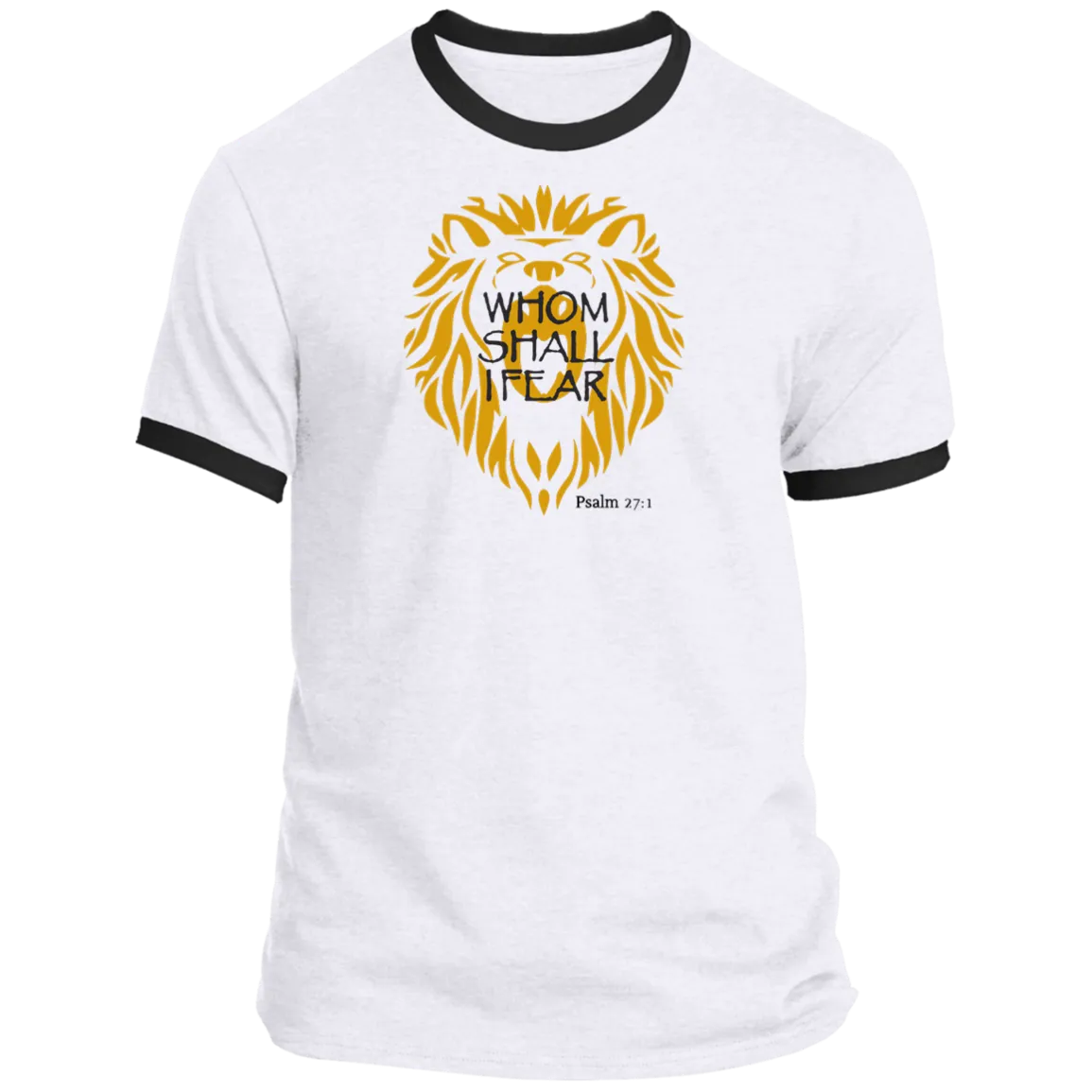 Whom Shall I Fear Men’s Ringer Tee