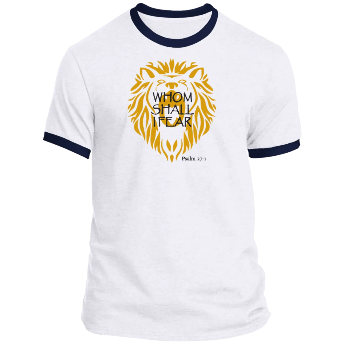 Whom Shall I Fear Men’s Ringer Tee