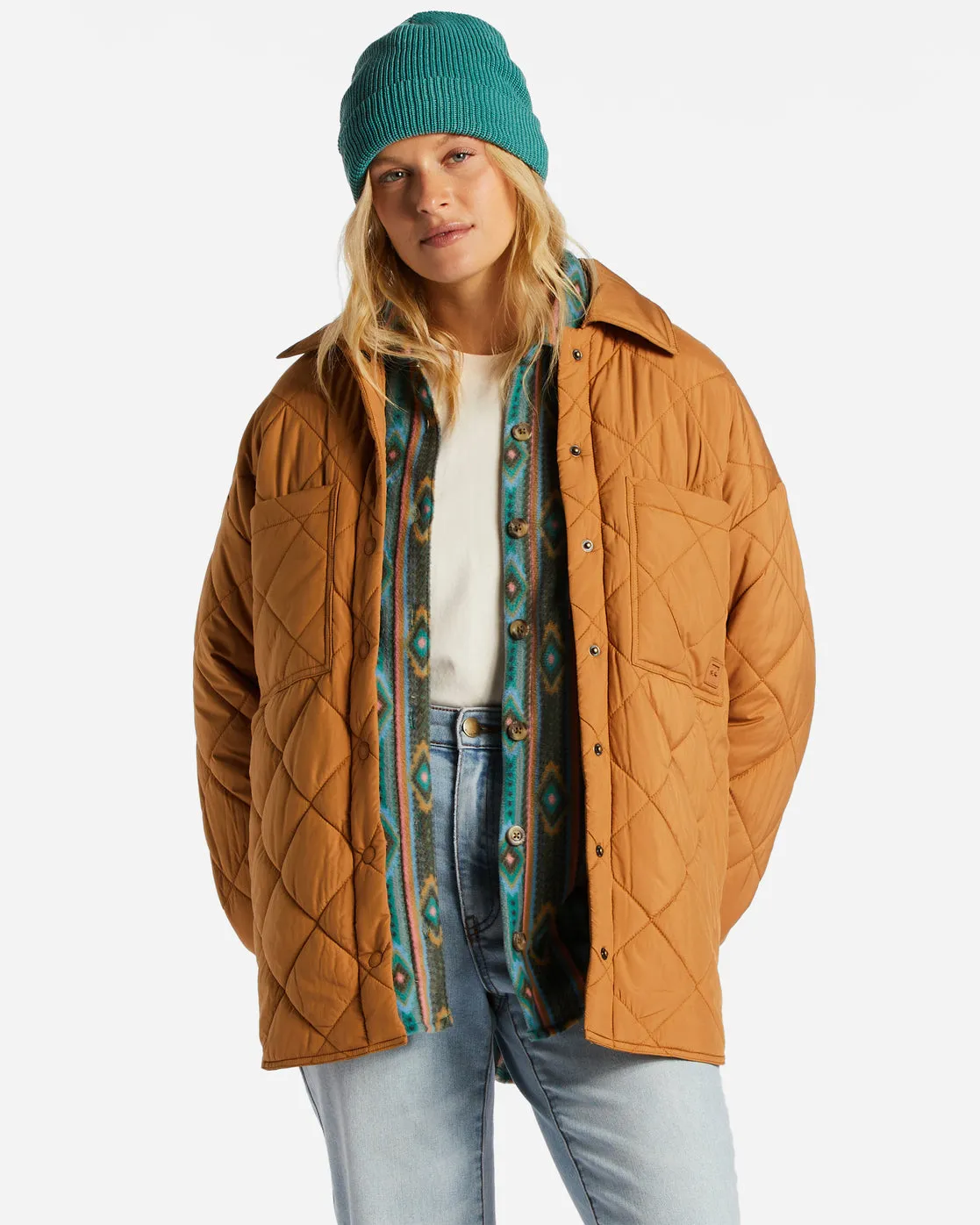 Women's Transport Shacket Snap Front Overshirt